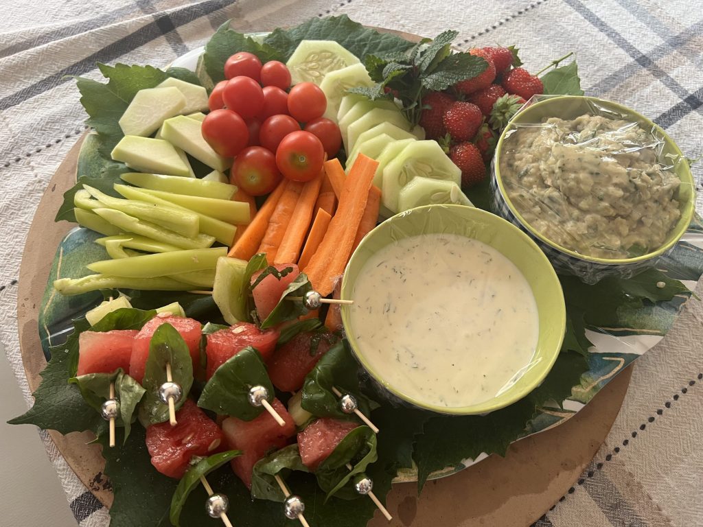 Lemon and Basil&nbsp;Hummus